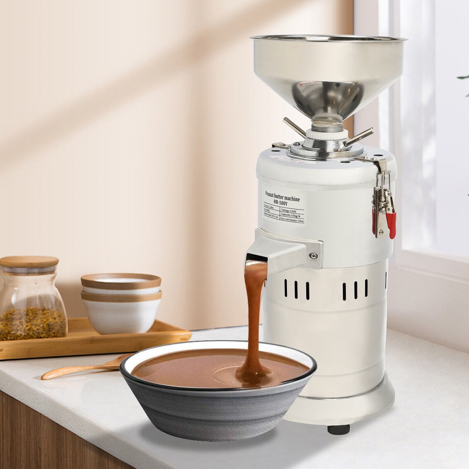 1100w stainless steel peanut butter machine 33 lbs h grinding capacity low noise easy to clean 593ea4 00.jpg
