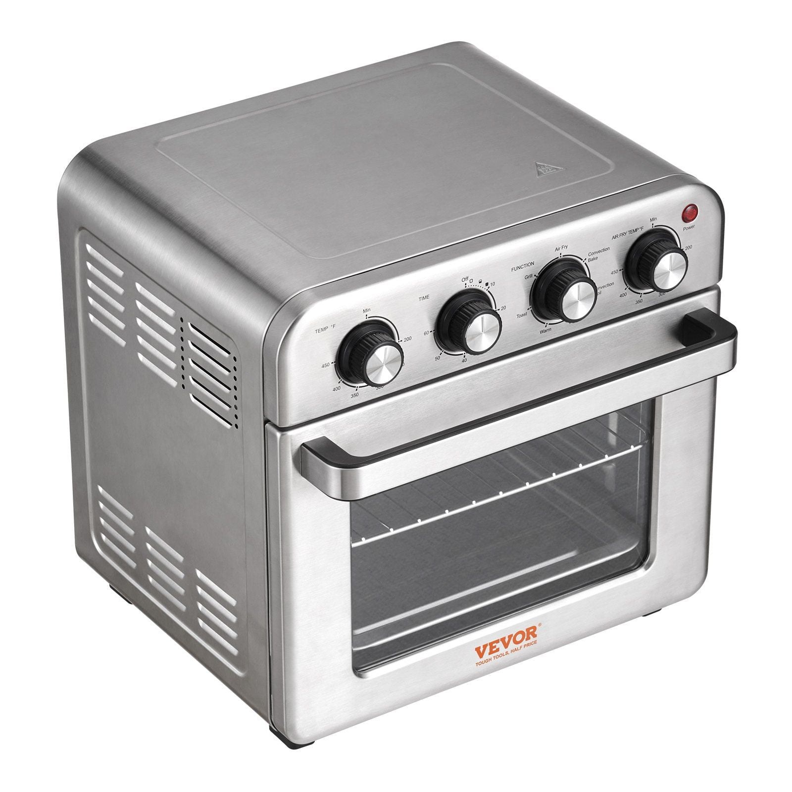 7 in 1 1700w 18l air fryer toaster oven stainless steel countertop convection oven with grill pizza pan and gloves 6246ed 00.jpg