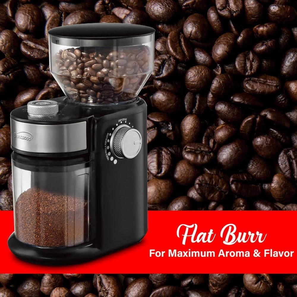 8 oz automatic burr coffee grinder mill in black ada548 01.jpg