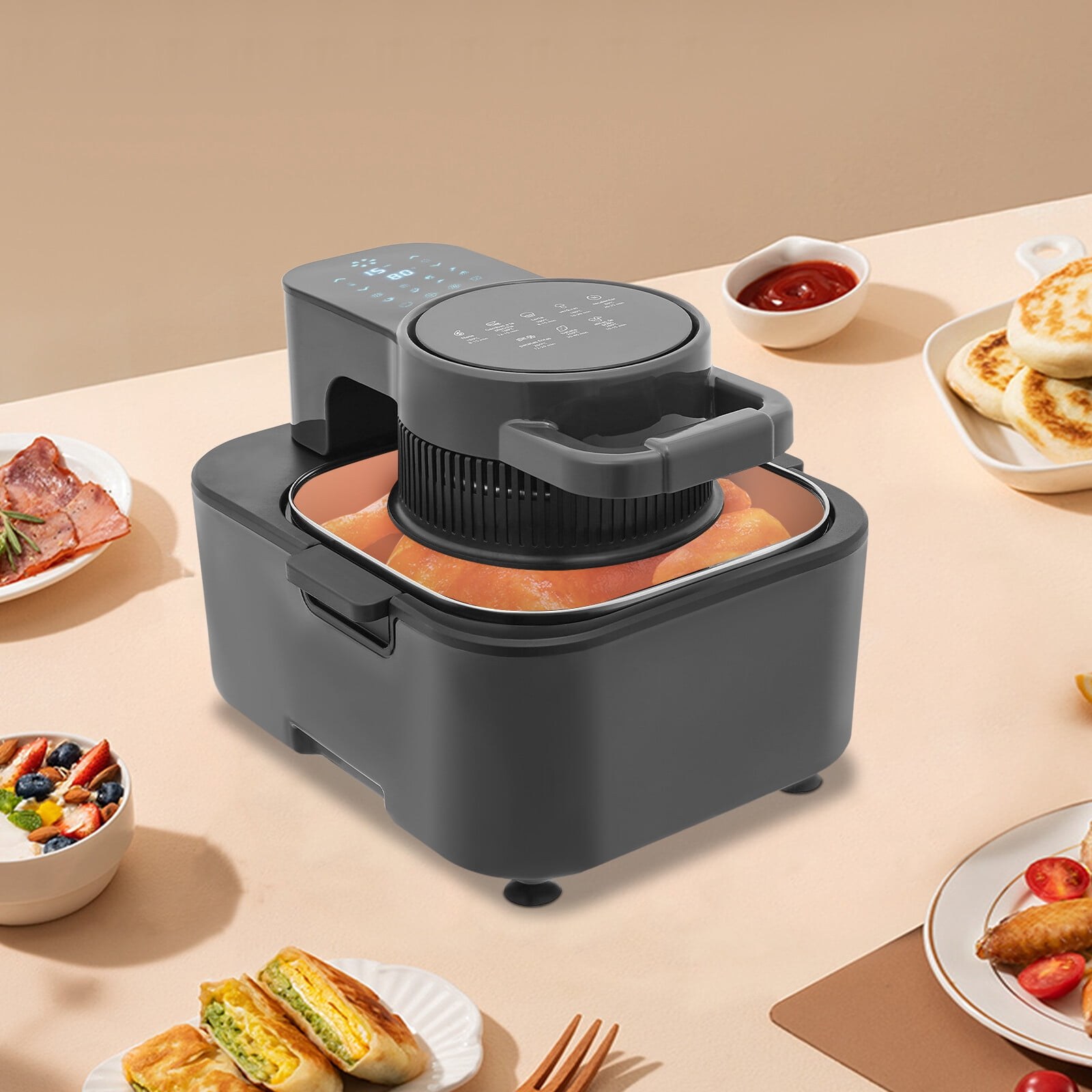 9l air fryer with temperature and timer control and automatic power off 63f84a 00.jpg