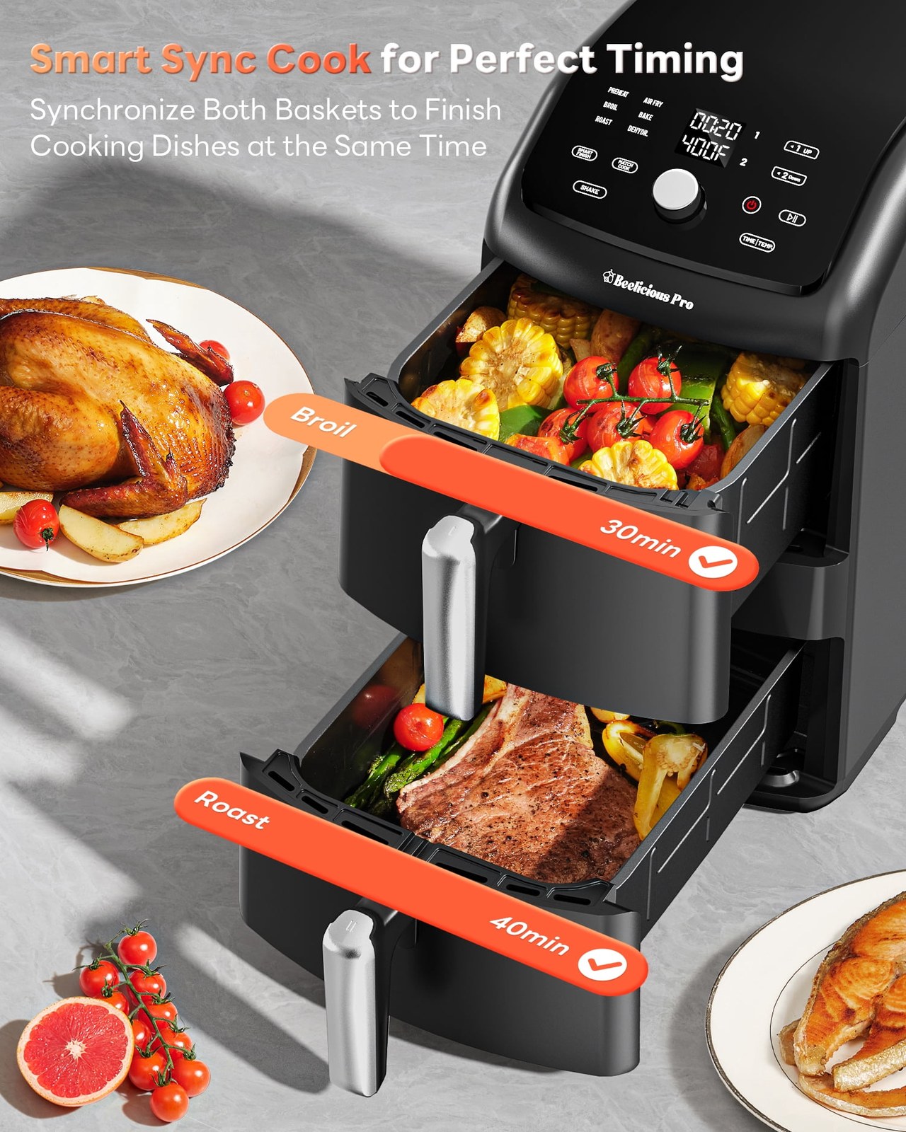 aeitto 12qt large air fryer 12 in 1 digital with clear window flavor lock tech and shake reminder 40 recipes dishwasher 29cca9 01.jpg