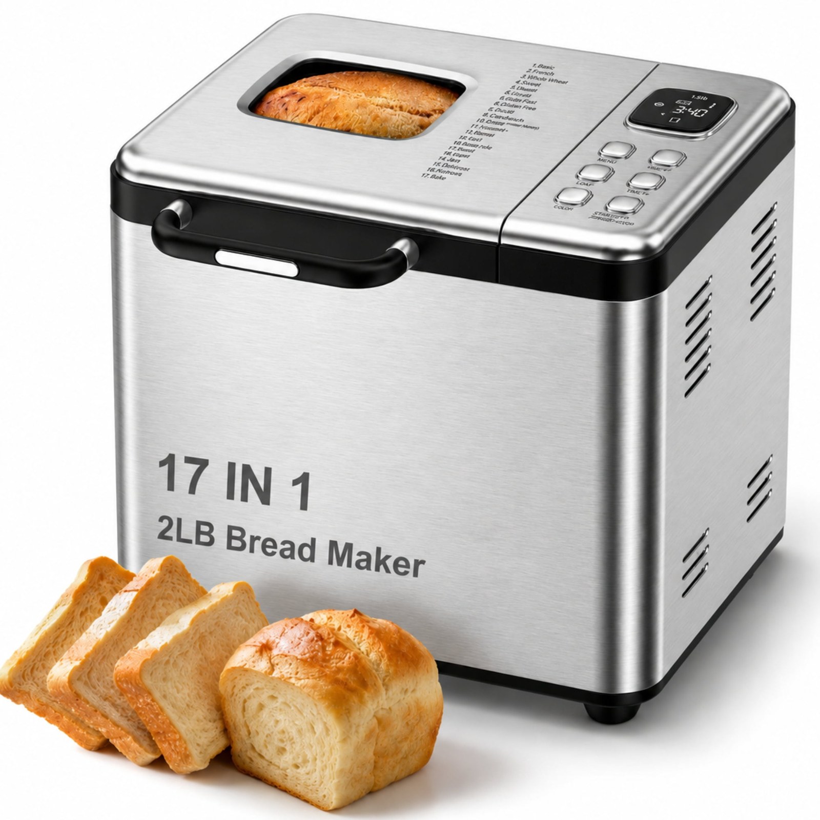 amumu 17 in 1 2lb automatic bread machine with lcd display nonstick pan delay timer and keep warm stainless steel silver bb7833 00.jpg