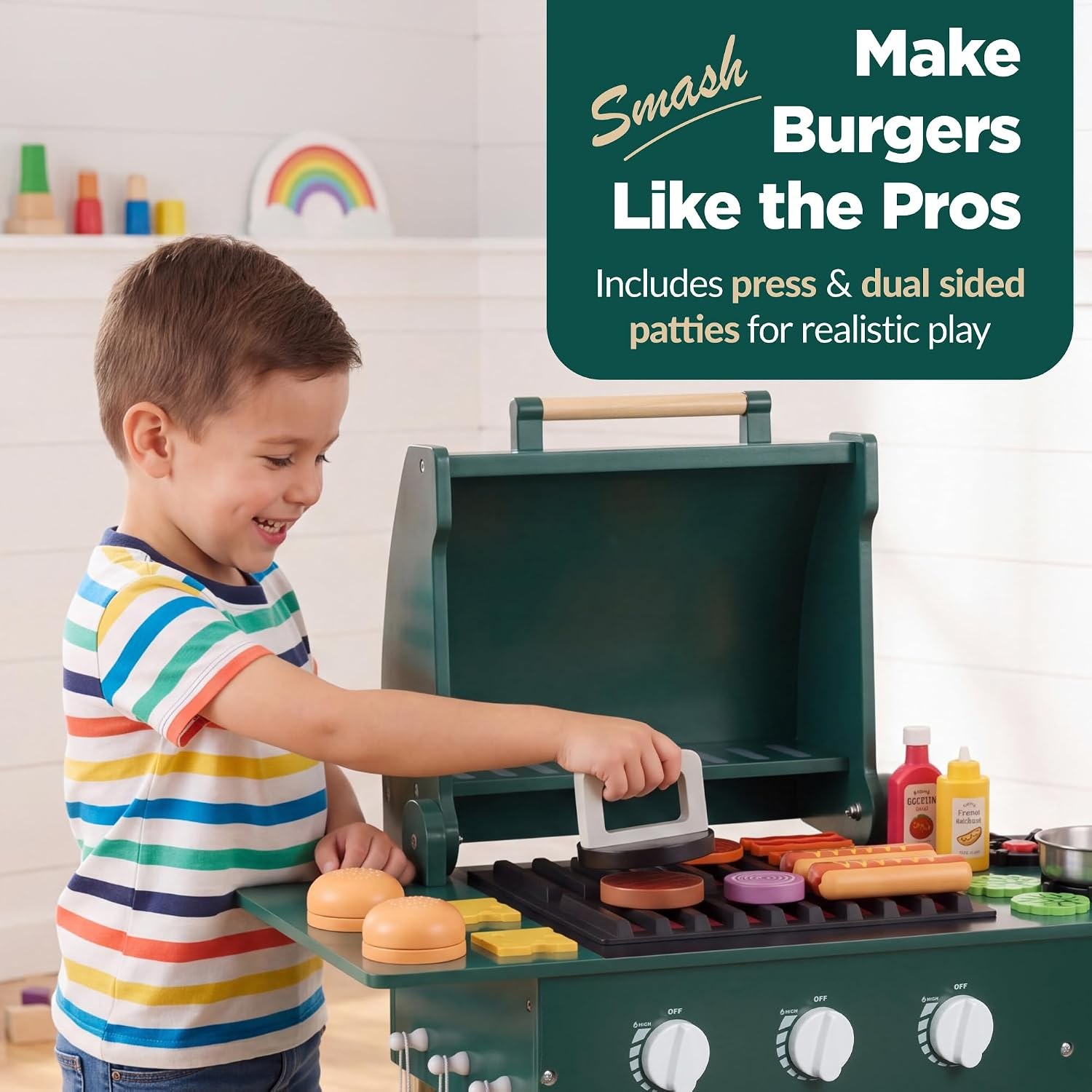 best choice products kids bbq grill playset wooden play kitchen toy with 28 accessories clicking knobs side burners b891dd 04.jpg best choice products kids bbq grill playset wooden play kitchen toy with 28 accessories clicking knobs side burners b891dd 04.jpg