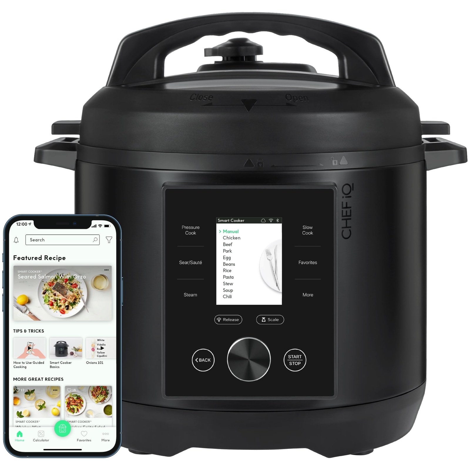 chef iq multi function smart cooker with 10 functions and built in scale black fe386f 00.jpg