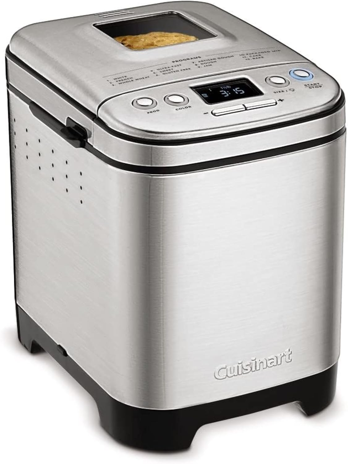 cuisinart stainless steel bread maker machine with 12 programs up to 2 lbs 68b854 00.jpg