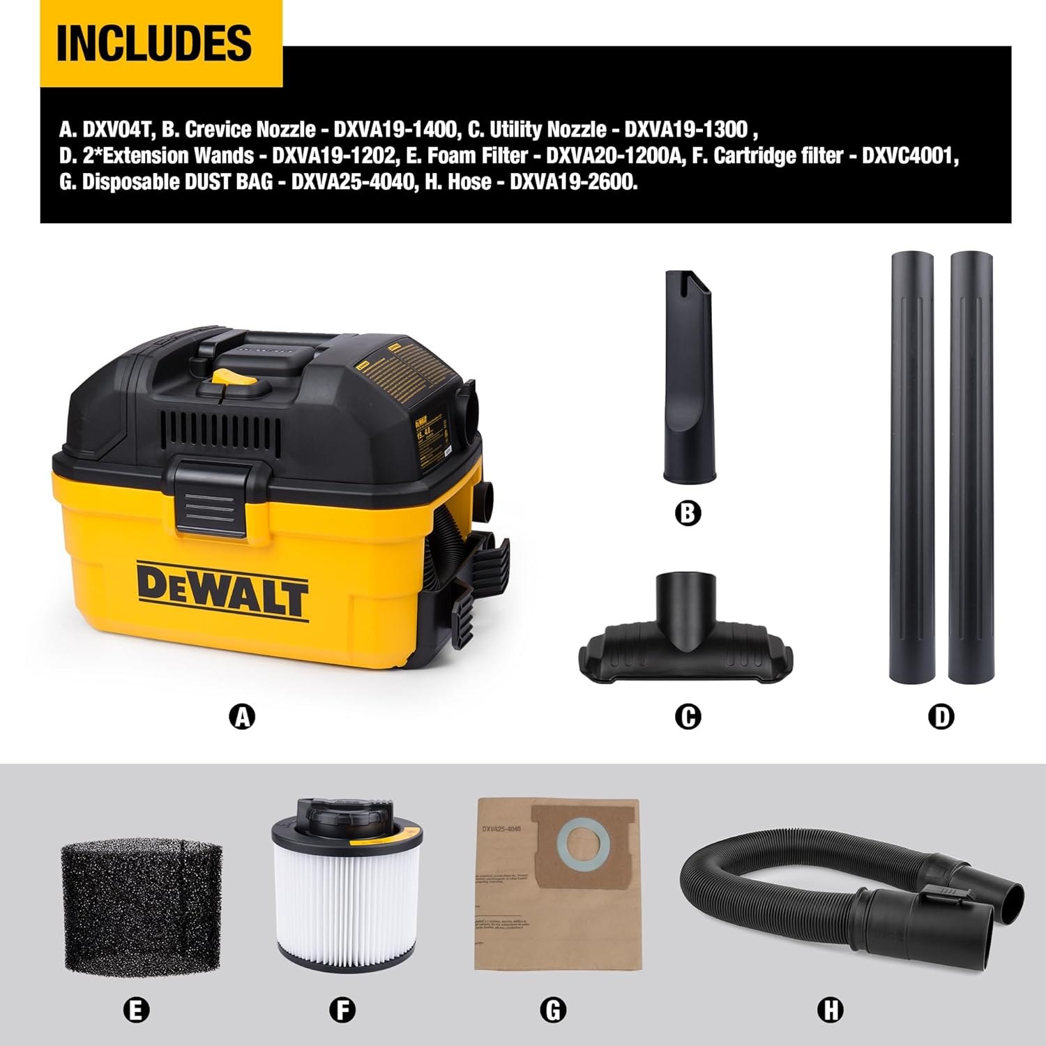dewalt dxv04t 4 gal 5 0 hp poly wet dry vacuum with hose and accessories 467ecf 01.jpg
