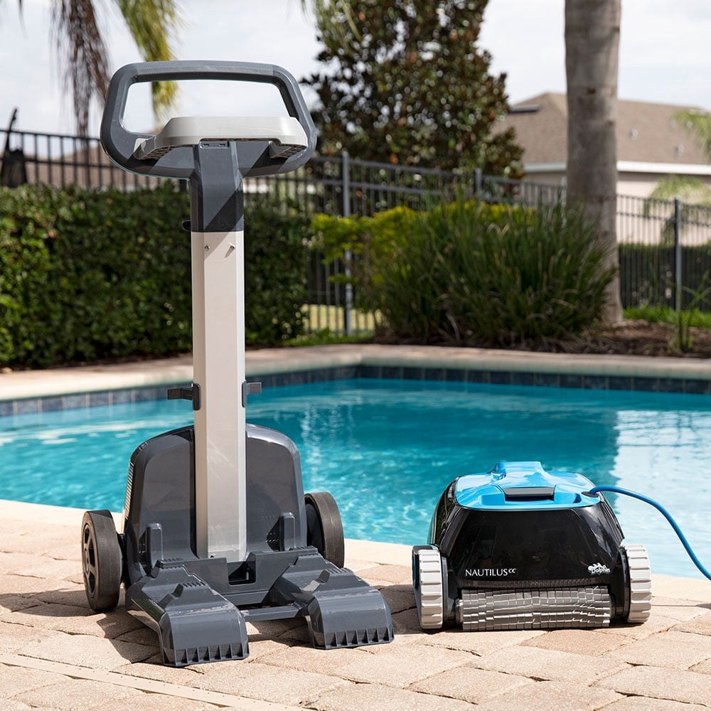 dolphin nautilus cc robotic pool vacuum cleaner with universal caddy for above in ground pools up to 33 ft 563d9c 02.jpg dolphin nautilus cc robotic pool vacuum cleaner with universal caddy for above in ground pools up to 33 ft 563d9c 02.jpg