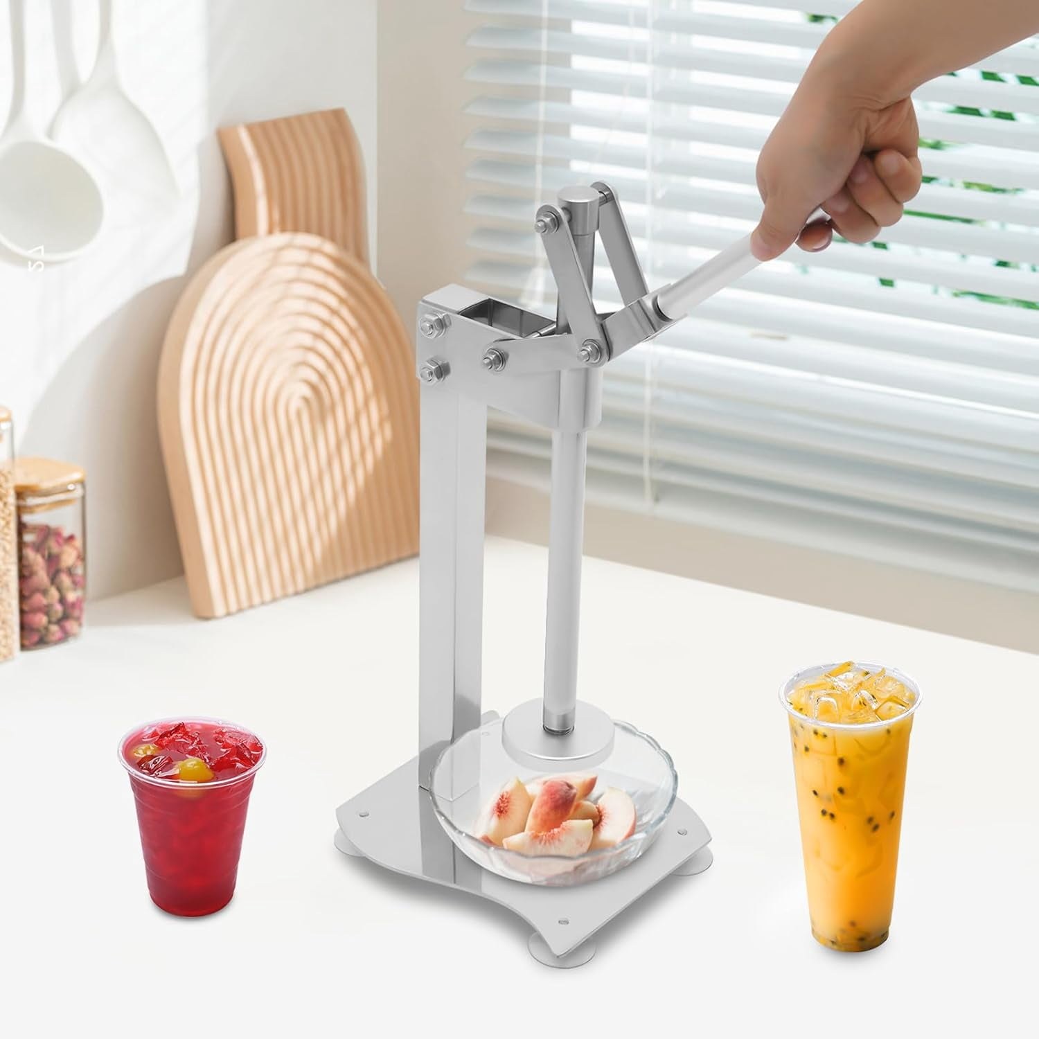 dwellnix manual stainless steel citrus juicer hand press squeezer for lemon lime and orange a61e7e 01.jpg