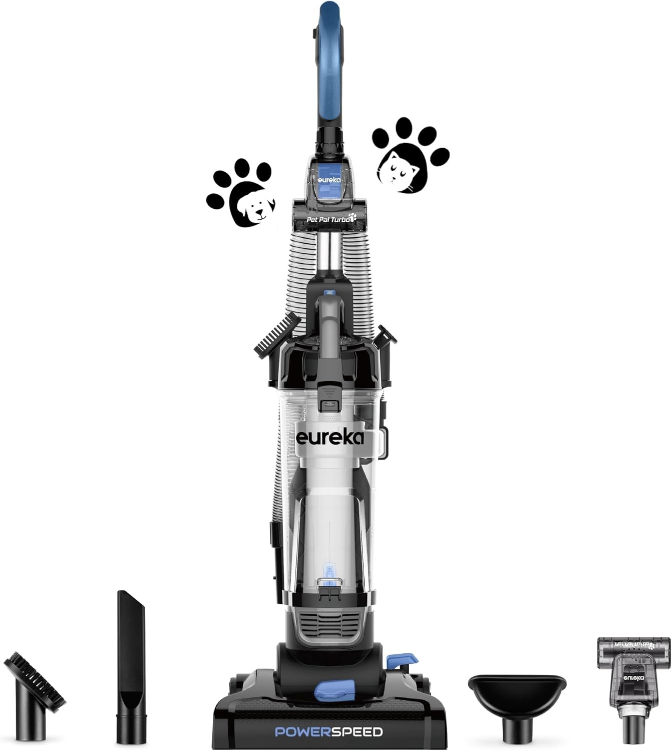 eureka powerspeed neu181a lightweight bagless upright vacuum cleaner for carpet and hard floor blue 161b15 00.jpg