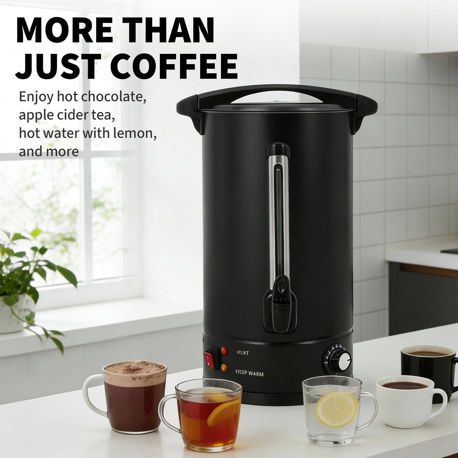 garvee 16l commercial coffee urn double wall stainless steel percolator with automatic temperature control black ca447c 03.jpg garvee 16l commercial coffee urn double wall stainless steel percolator with automatic temperature control black ca447c 03.jpg