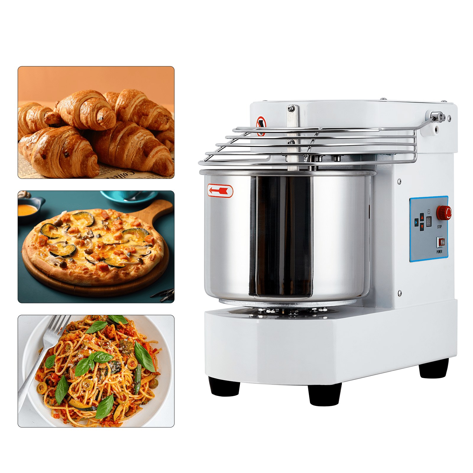 gocaptain 650w dual rotating commercial dough mixer 10qt 10l electric stand mixer with capacitive display timer 491009 01.jpg