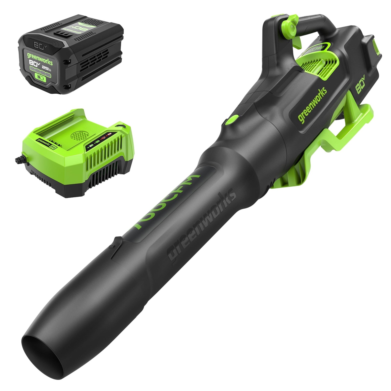 greenworks 80v 700 cfm cordless handheld leaf blower with 2 5ah battery and 40 minute rapid charger ecfc37 00.jpg