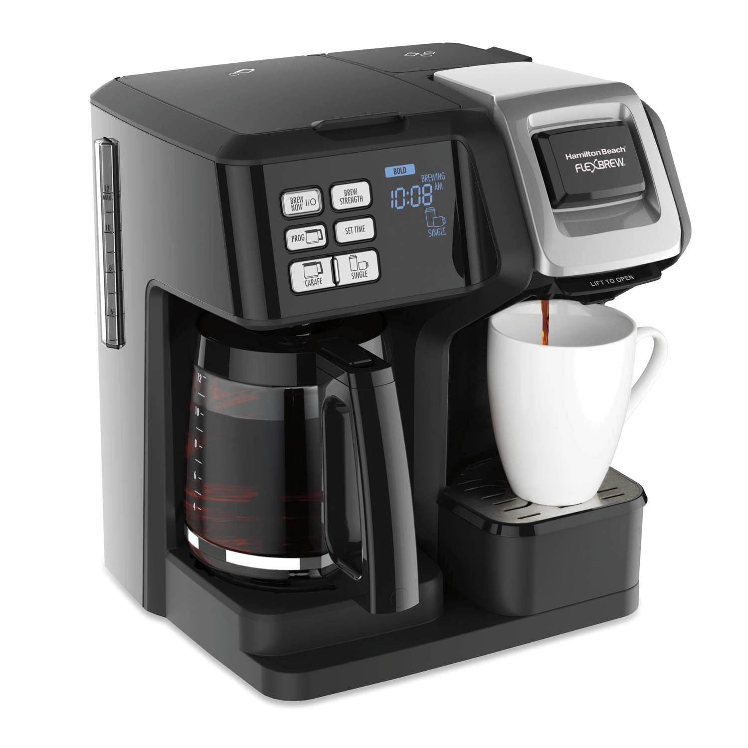hamilton beach 49976 flexbrew trio 2 way coffee maker single serve k cup pods or grounds and 12c pot black dc28f9 00.jpg hamilton beach 49976 flexbrew trio 2 way coffee maker single serve k cup pods or grounds and 12c pot black dc28f9 00.jpg