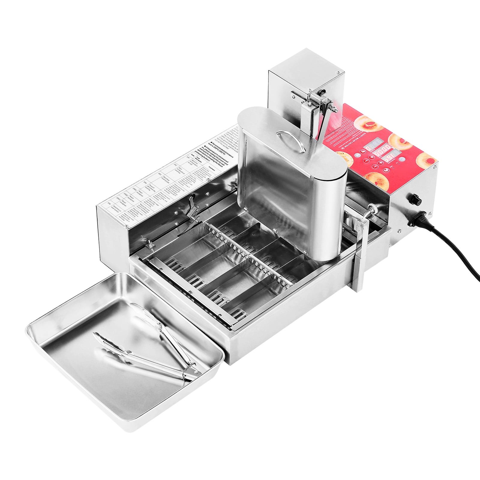 kffkff commercial automatic donut maker 4 row 240 pcs hour stainless steel doughnut fryer with smart control 284a04 00.jpg
