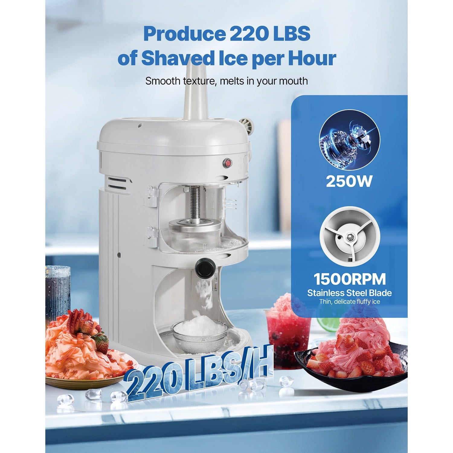 kffkff electric ice shaver and snow cone maker 250w 1500rpm 220lbs hr white 8fbac8 01.jpg