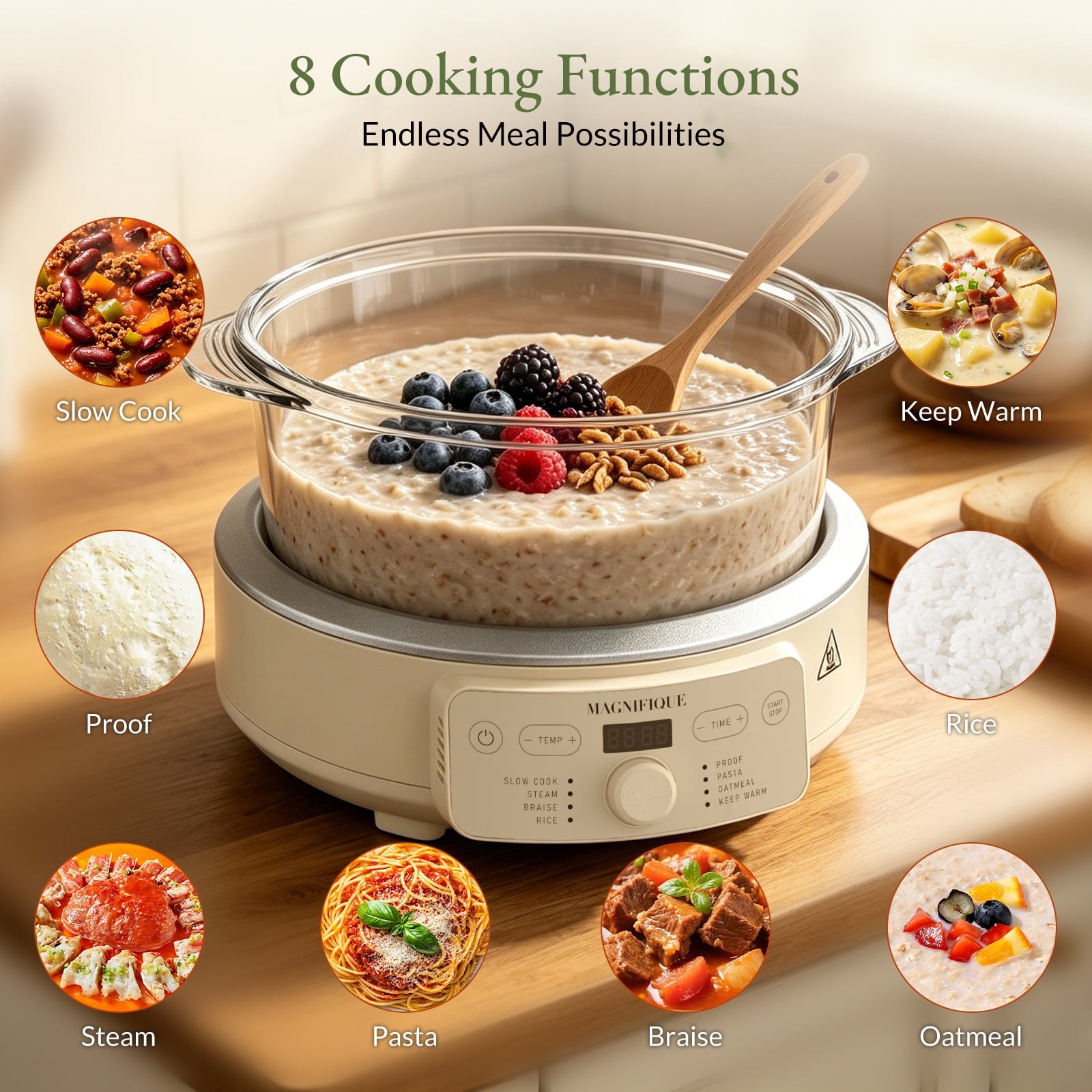 magnifique 4 5 quart programmable glass claypot slow cooker with removable glass pot cream white d669b4 03.jpg magnifique 4 5 quart programmable glass claypot slow cooker with removable glass pot cream white d669b4 03.jpg