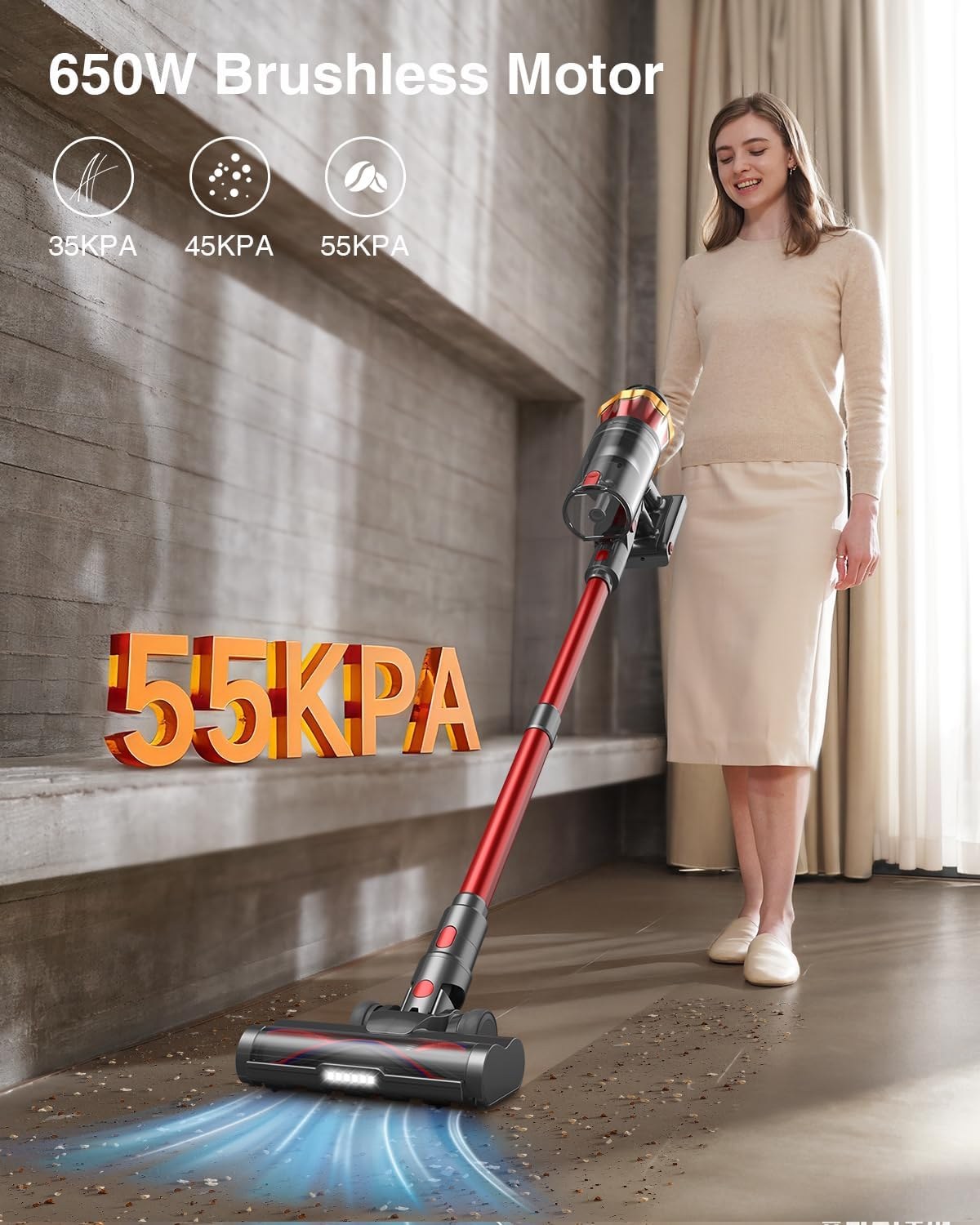 mohomo nova v5 650w 55kpa cordless stick vacuum with anti tangle brush and oled touch screen 70mins runtime red 1f70cf 01.jpg
