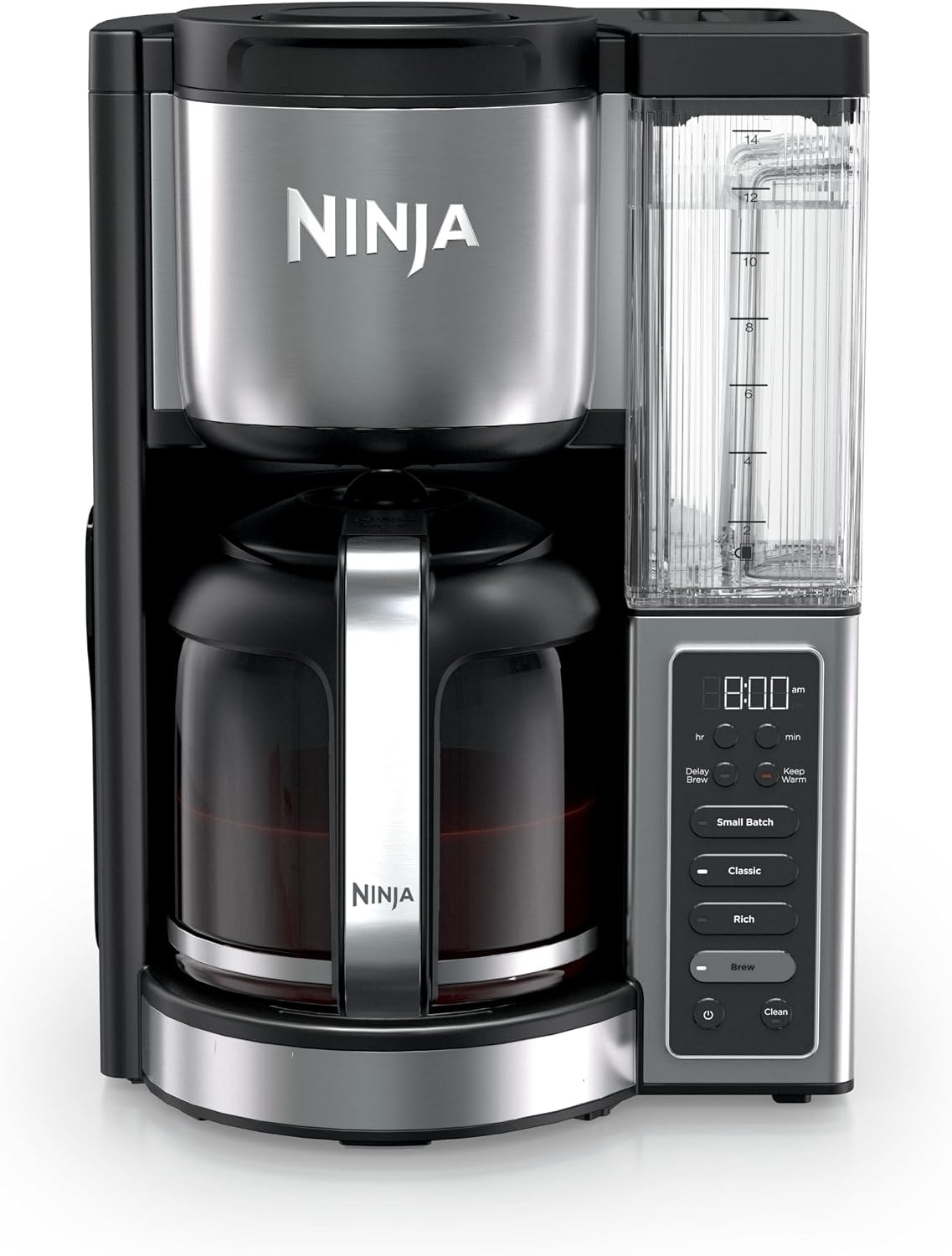 ninja fresh brew 14 cup coffee maker with glass carafe stainless steel ce451 d35a05 00.jpg
