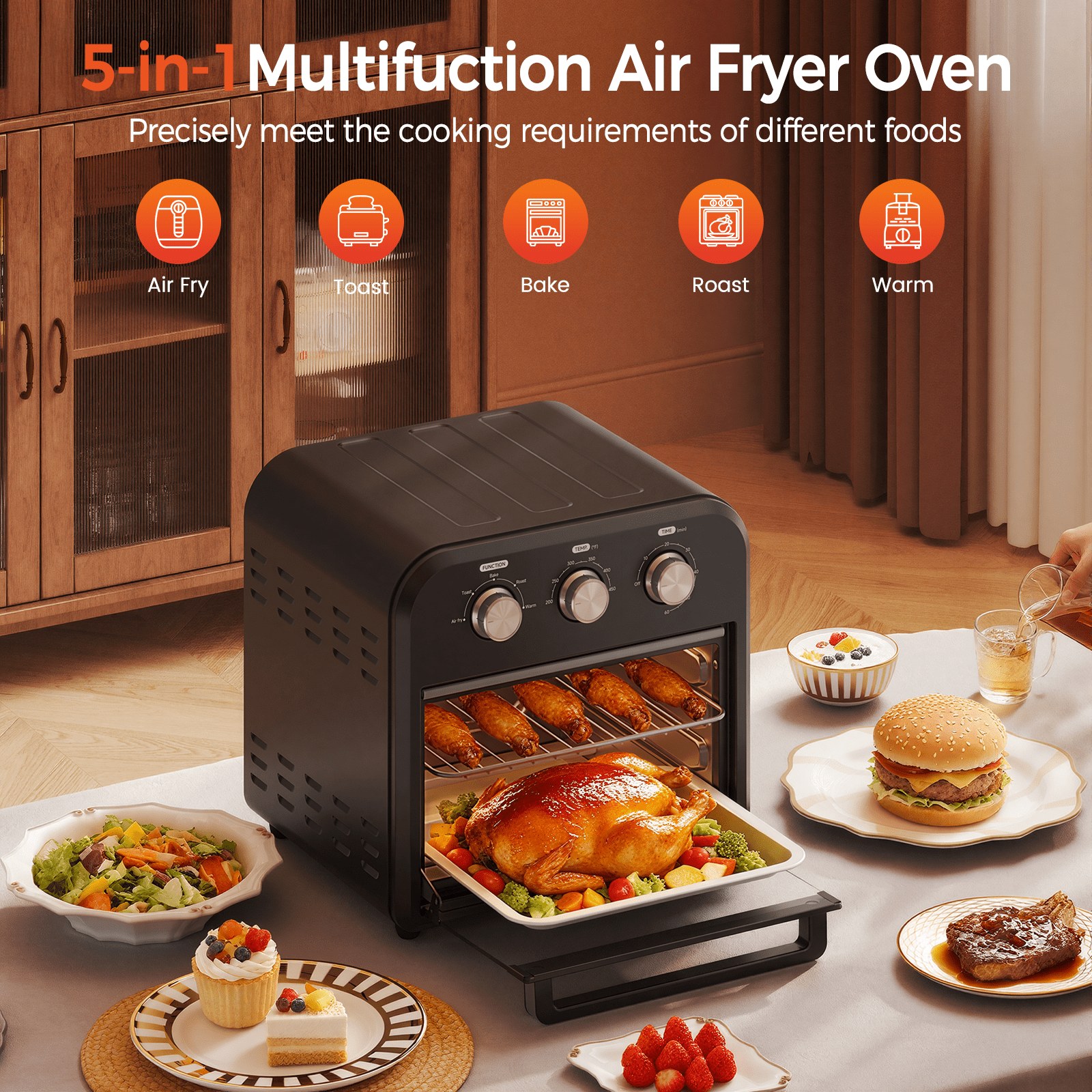patbrela 5 in 1 toaster oven air fryer combo 1300w 15qt convection countertop oven 6c4913 07.jpg patbrela 5 in 1 toaster oven air fryer combo 1300w 15qt convection countertop oven 6c4913 07.jpg