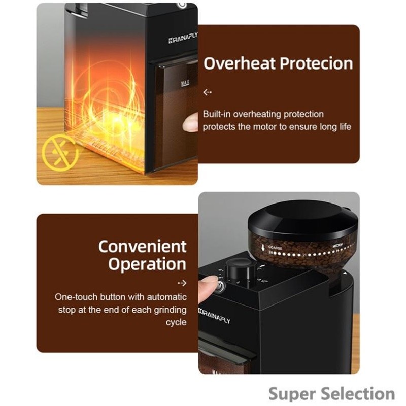s road electric burr coffee grinder with 28 grind settings 12 cup capacity and cleaning brush 0a0db1 11.jpg s road electric burr coffee grinder with 28 grind settings 12 cup capacity and cleaning brush 0a0db1 11.jpg