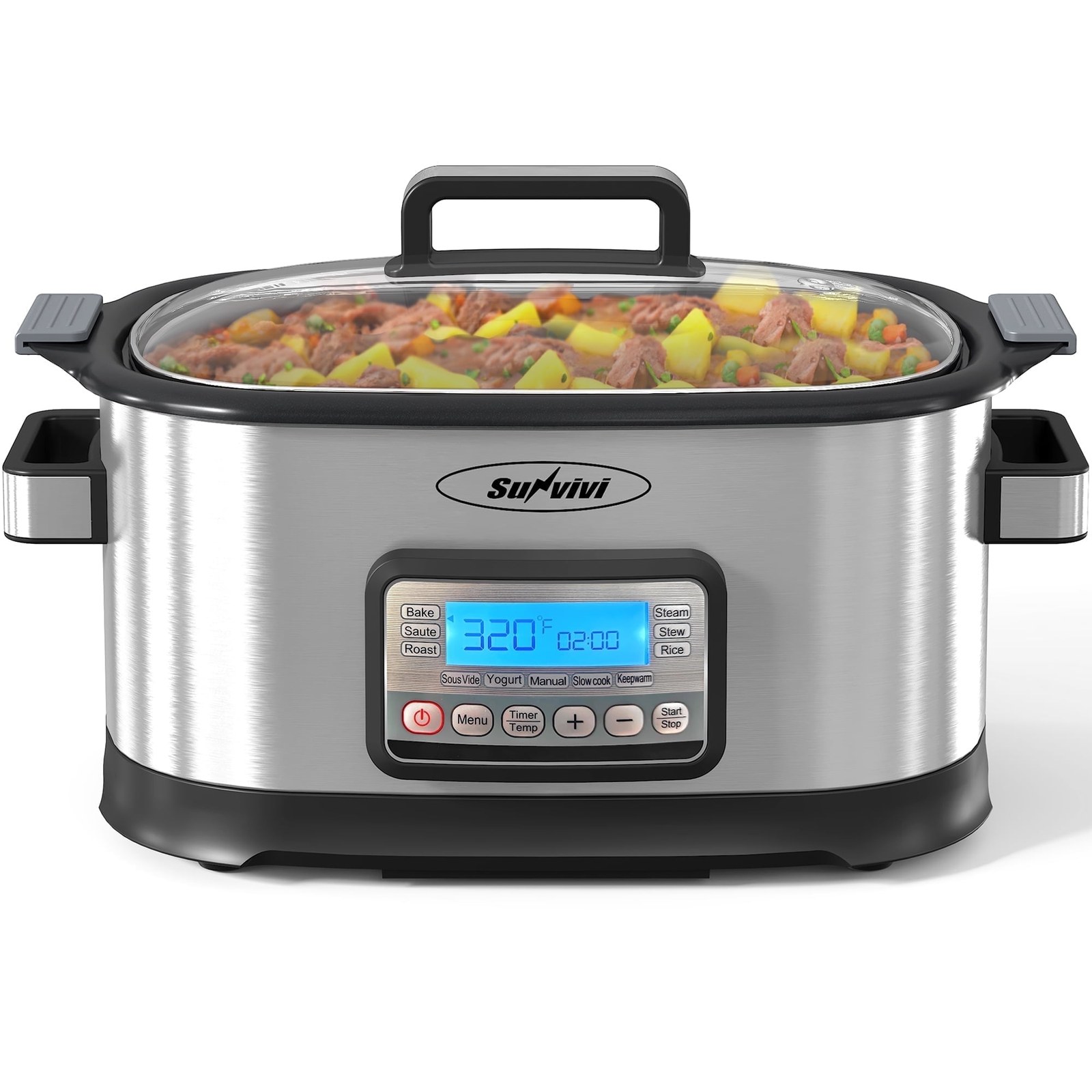 sunvivi 11 in 1 programmable slow cooker and multi cooker 6 5 quart with digital timer and temperature control f2b42d 00.jpg