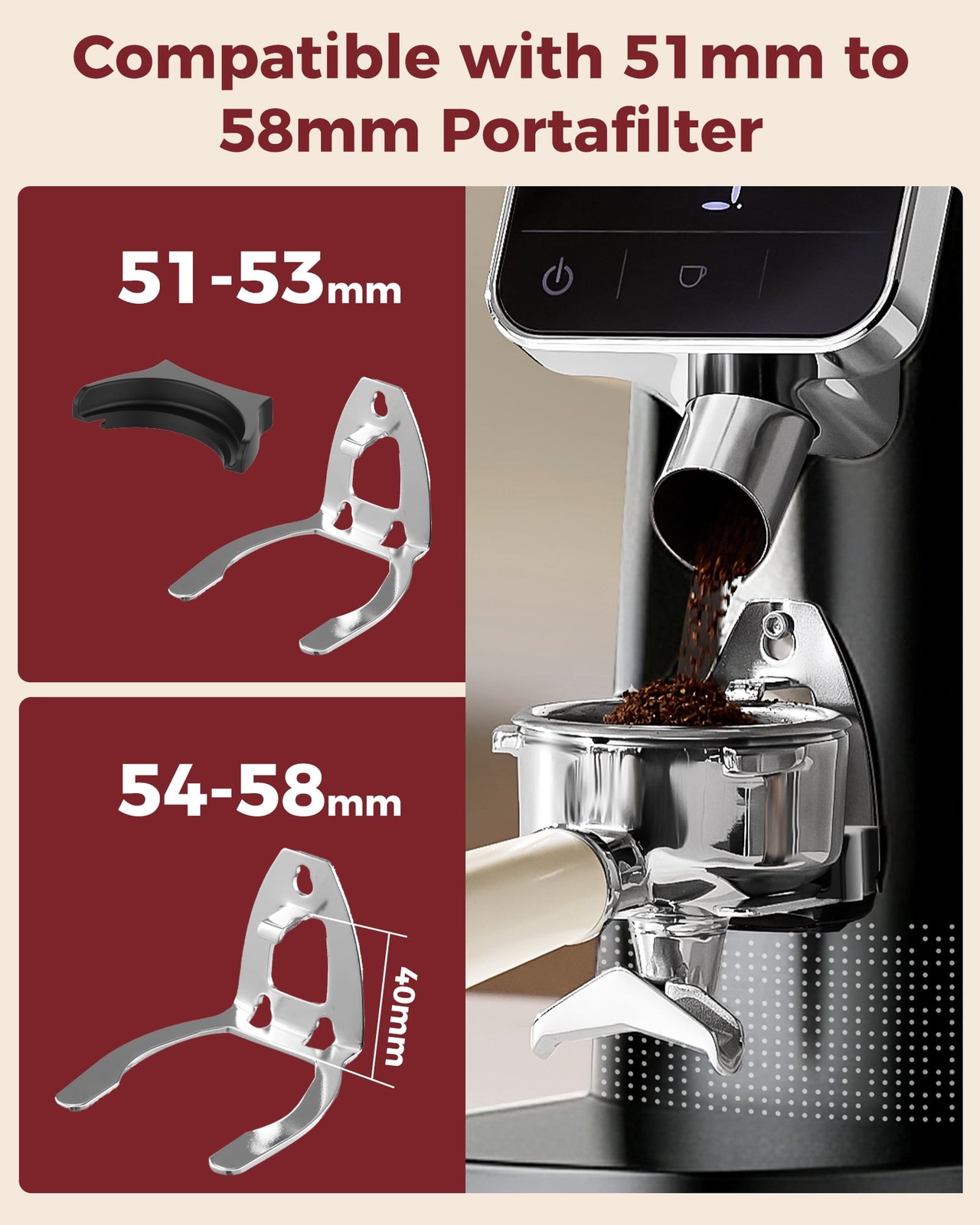 tuni g2 conical burr coffee grinder with 70 grind settings led touchscreen and precision electronic timer anti static c66676 04.jpg tuni g2 conical burr coffee grinder with 70 grind settings led touchscreen and precision electronic timer anti static c66676 04.jpg