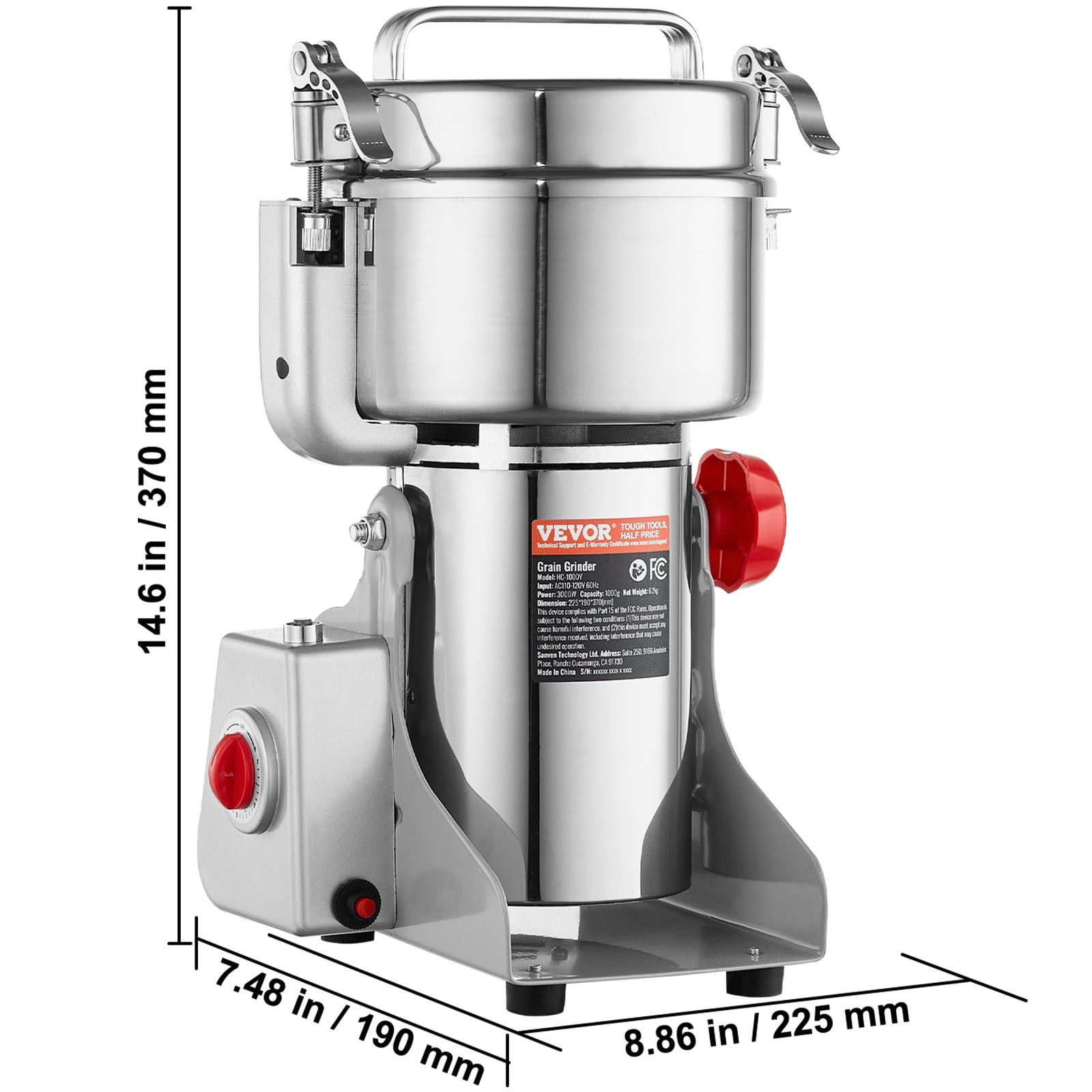 vevor 3000w electric grain mill grinder 1000g swing type stainless steel spice pulverizer be254a 01.jpg vevor 3000w electric grain mill grinder 1000g swing type stainless steel spice pulverizer be254a 01.jpg